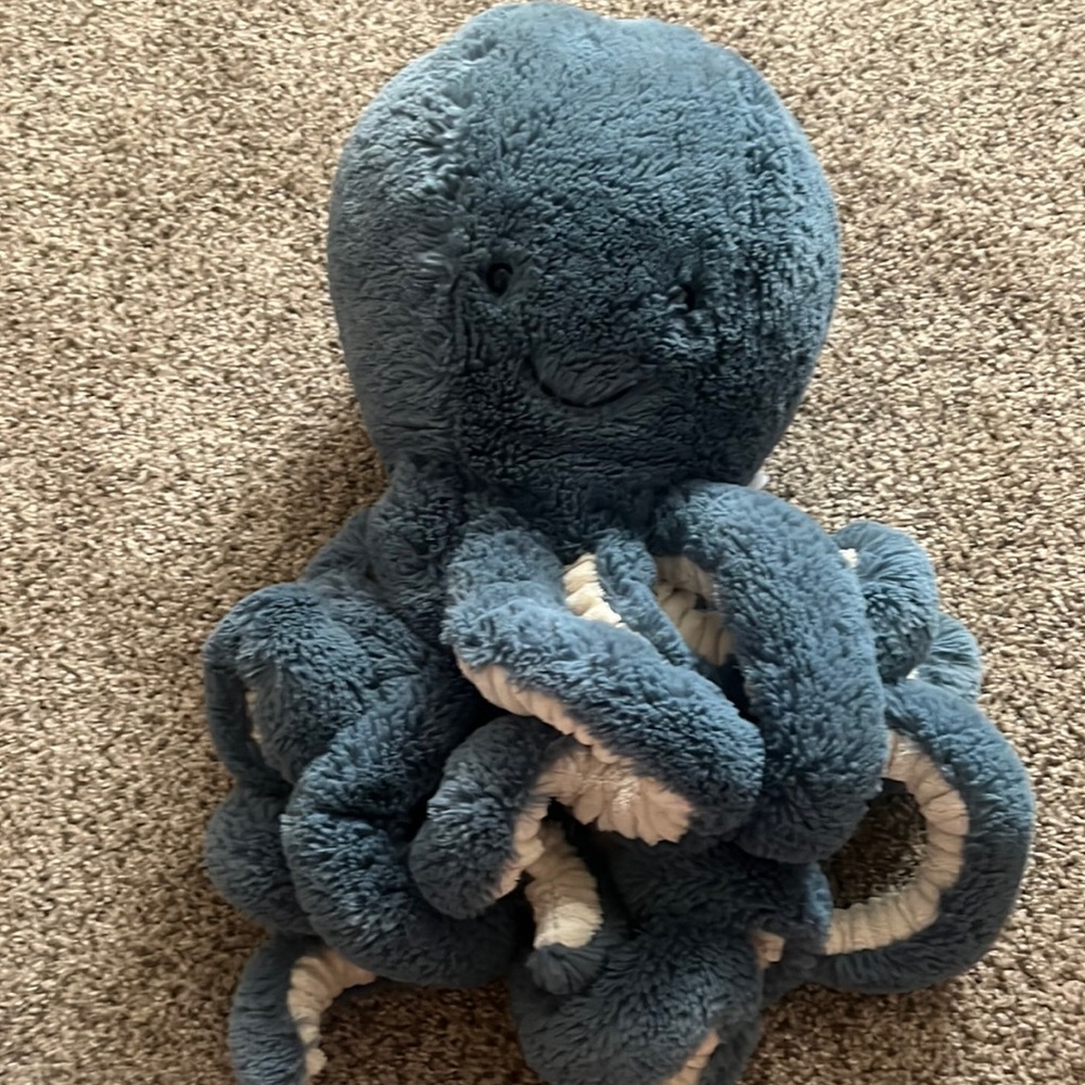 Blue Octopus Jellycat